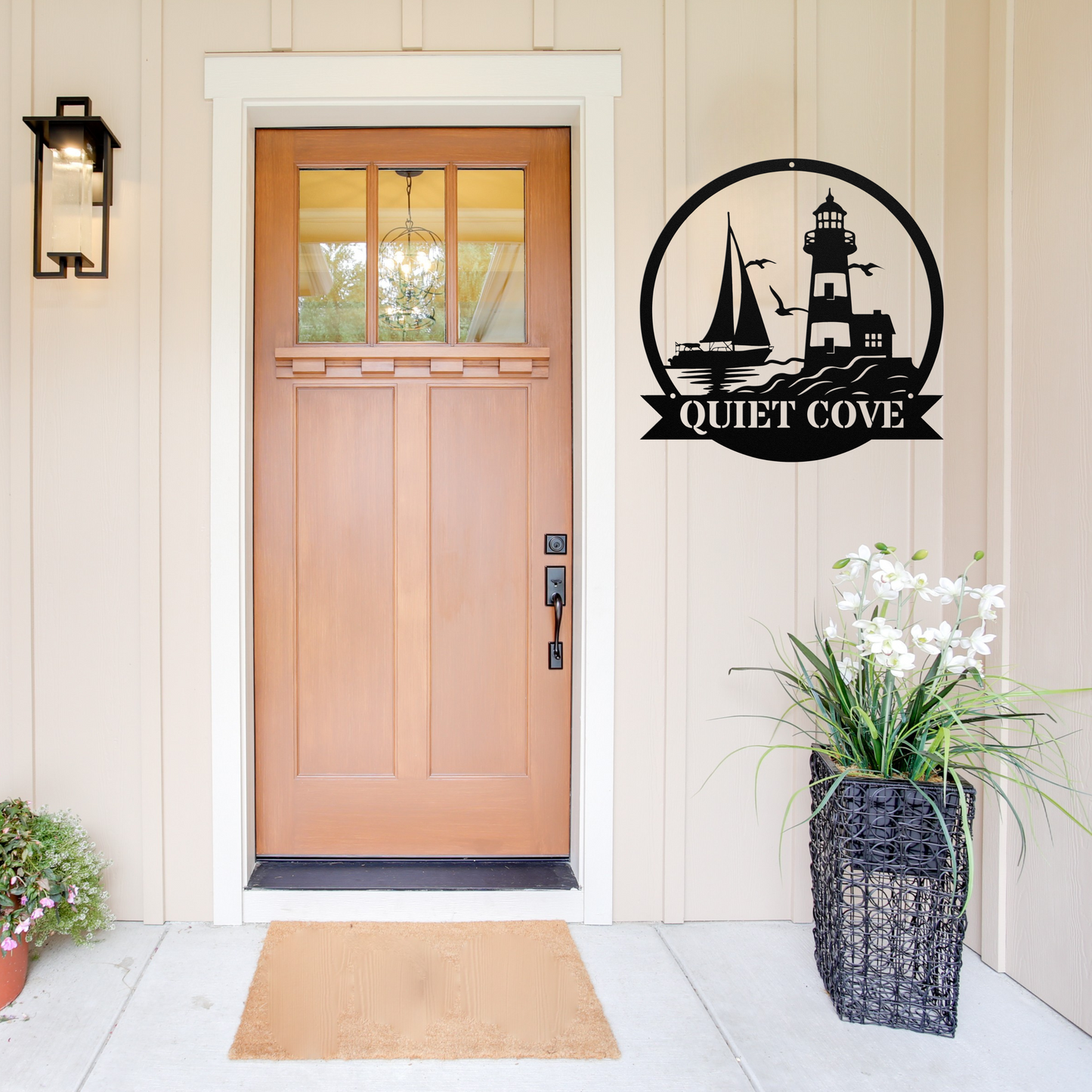 Sailboat & Lighthouse
