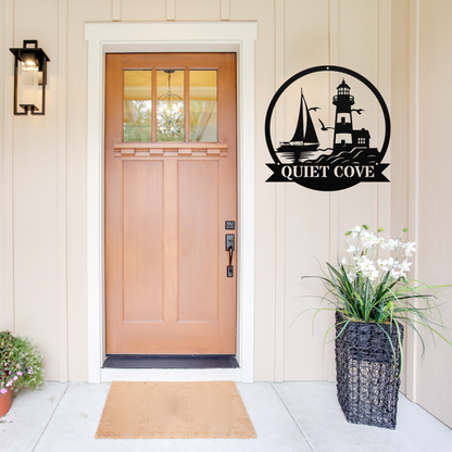 Sailboat & Lighthouse