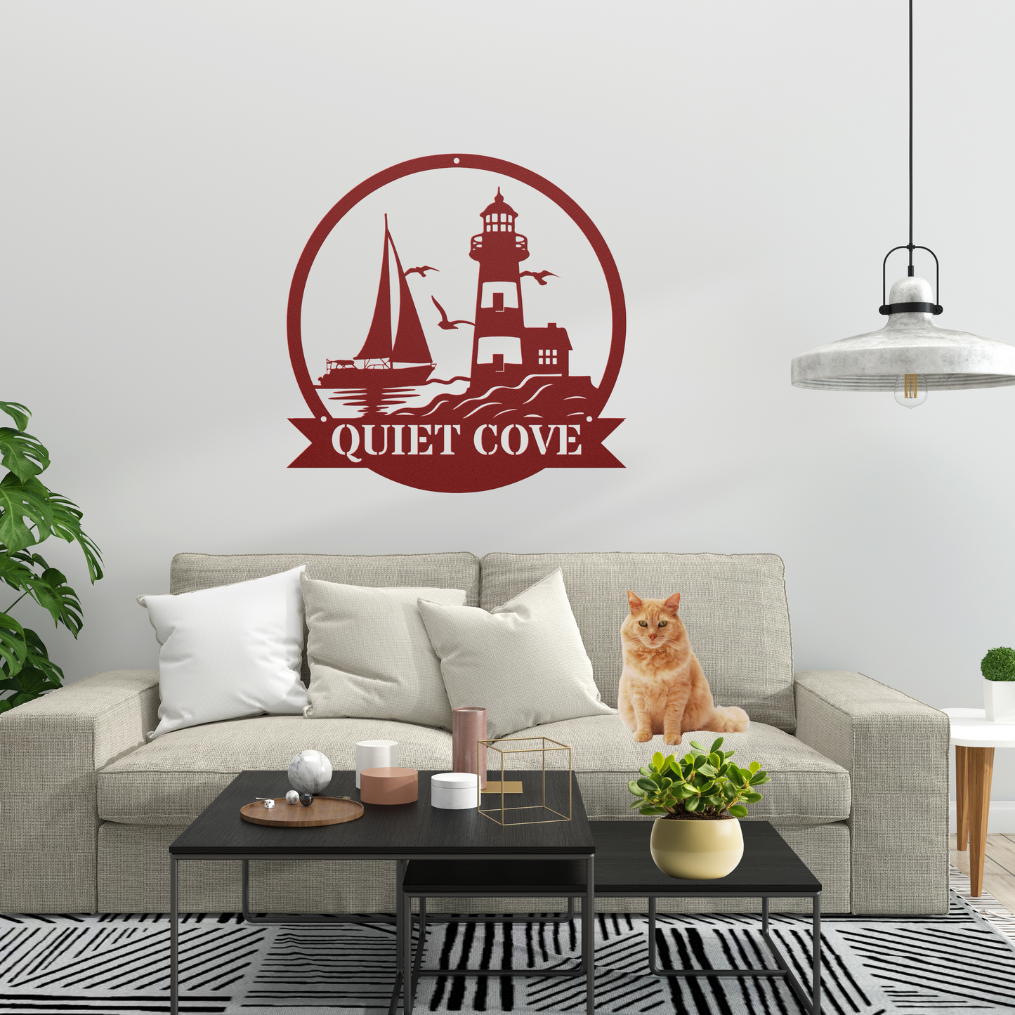 Sailboat & Lighthouse