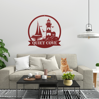 Sailboat & Lighthouse