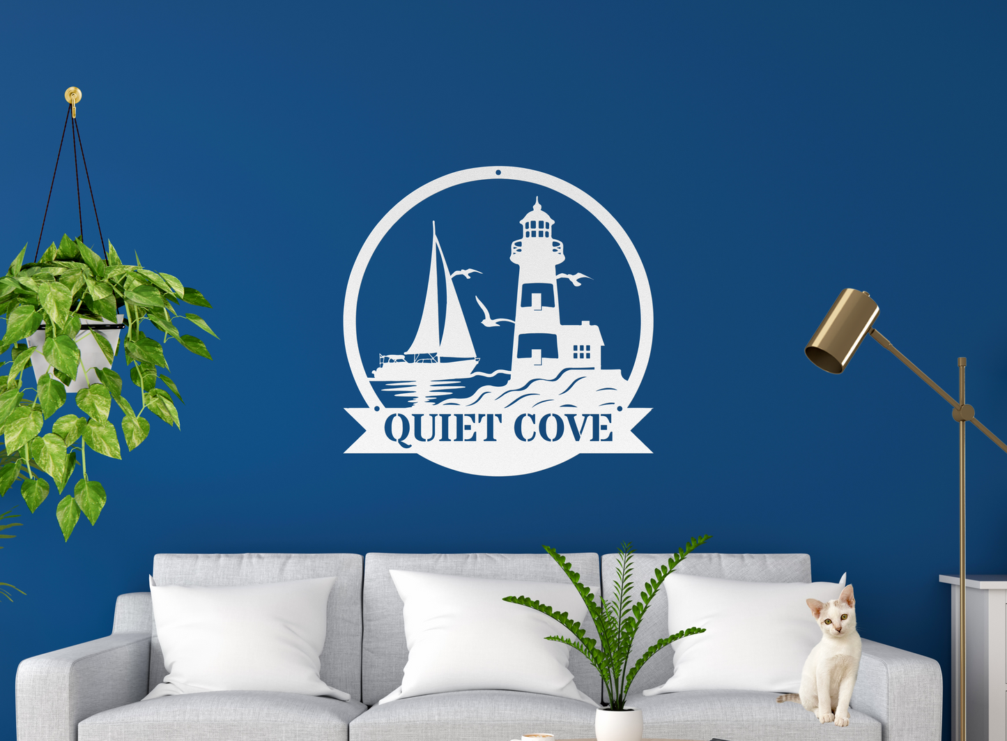 Sailboat & Lighthouse